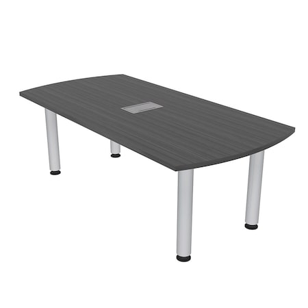 Skutchi Designs 33.5 in W, 59.5 in L, 29 in H, Engineered Wood Top, Grey H-AREC-3460-PT-AN-EL